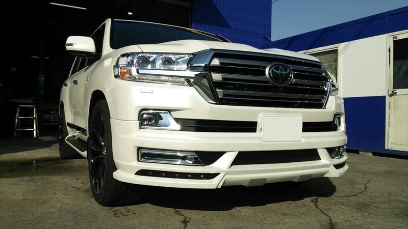 施工事例　ランドクルーザー