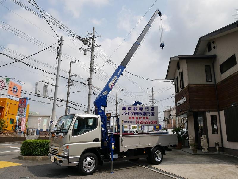 キャンター荷台　平ボデー一組架装