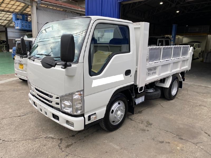 イスズ　エルフ　鈑金施工事例